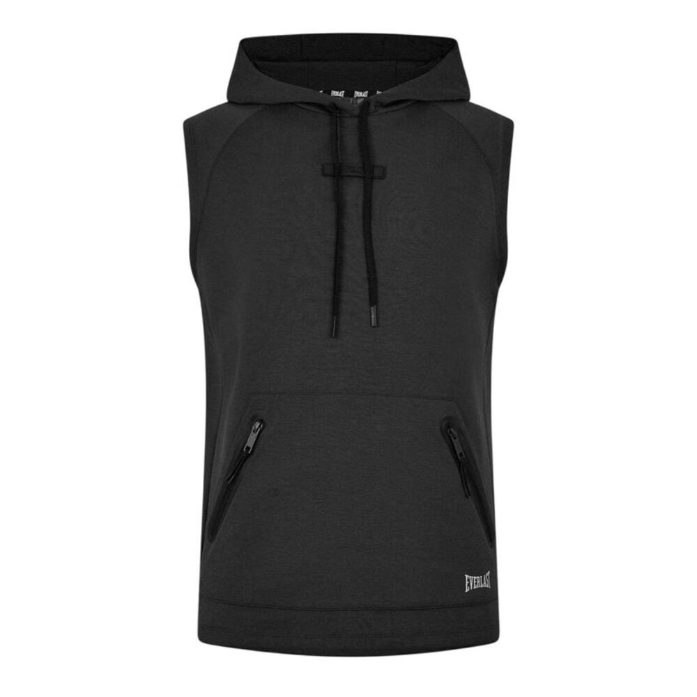 Everlast Mens Sleeveless Hoodie / Midnight